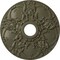 Ekena Millwork Norwich Ceiling Medallion (Fits Canopies up to 4 1/2"), 18"OD x 3 1/2"ID x 1 3/8"P, Painted Turtle CM18NOPTF - alternate 1